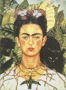 Frida Kahlo Portrait oil painting